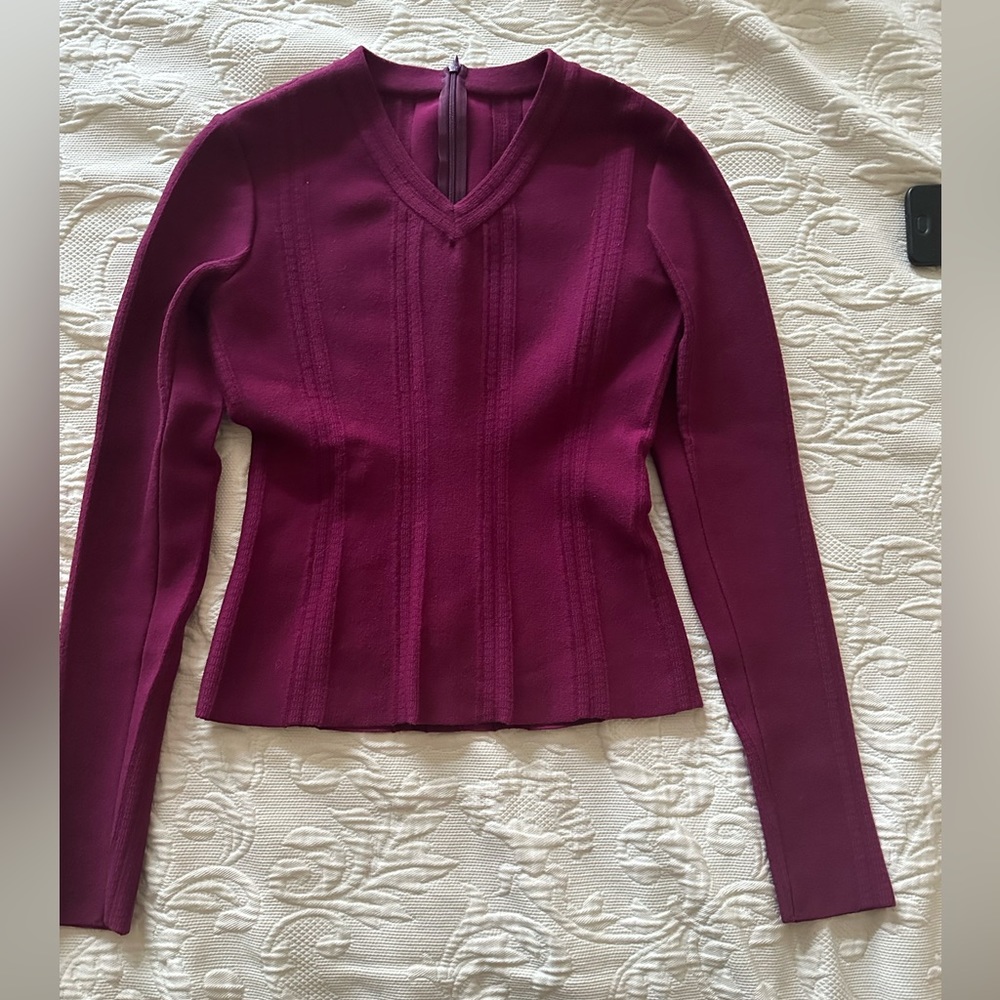 Alaïa Burgundy Top Size 36 XS
